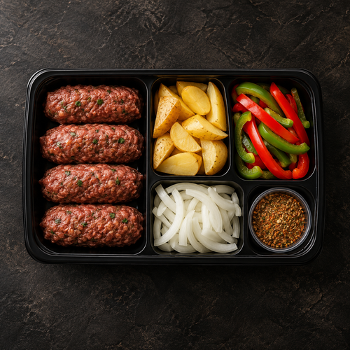 AirFry Beef Kofta Fajita