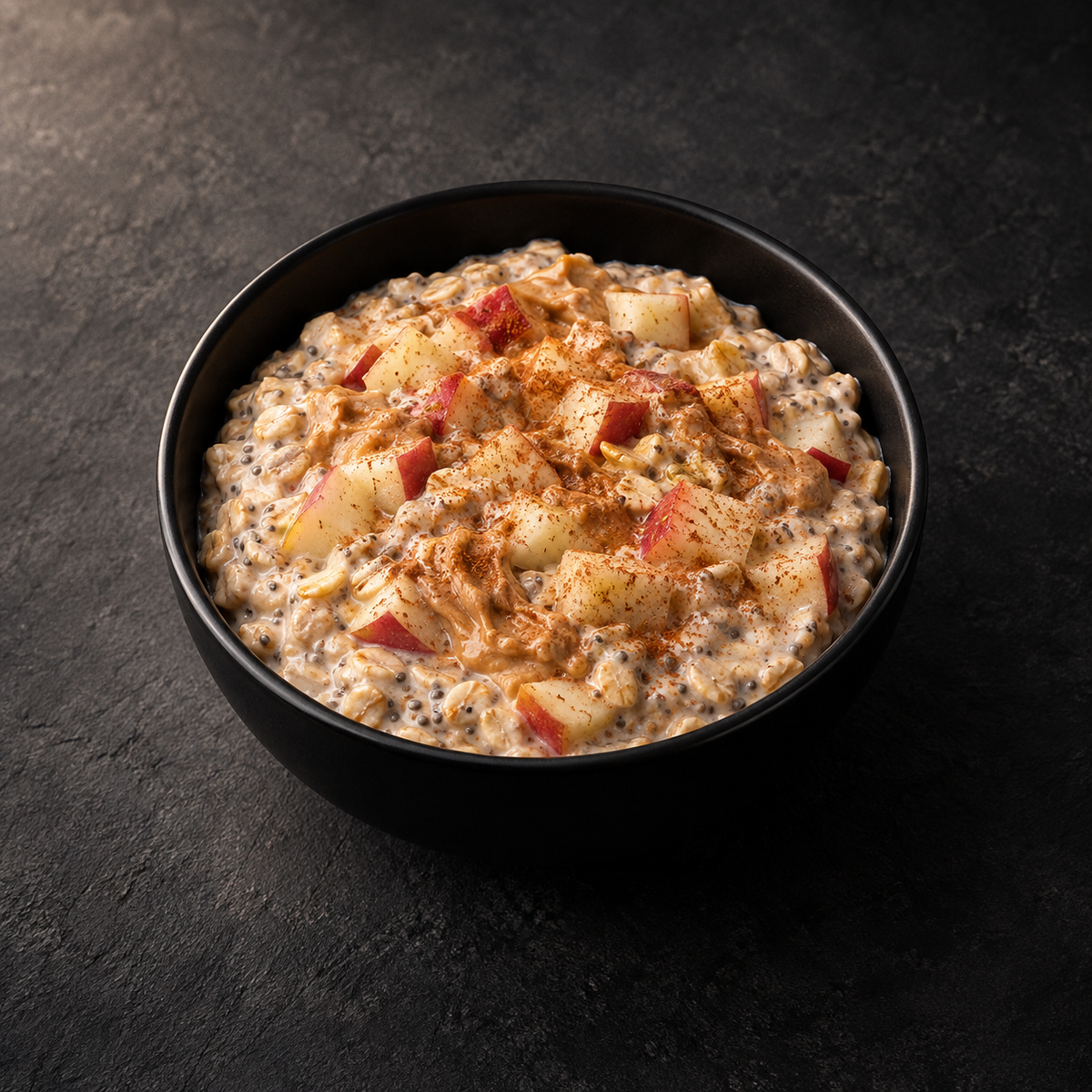 Apple Cinnamon Overnight Oats