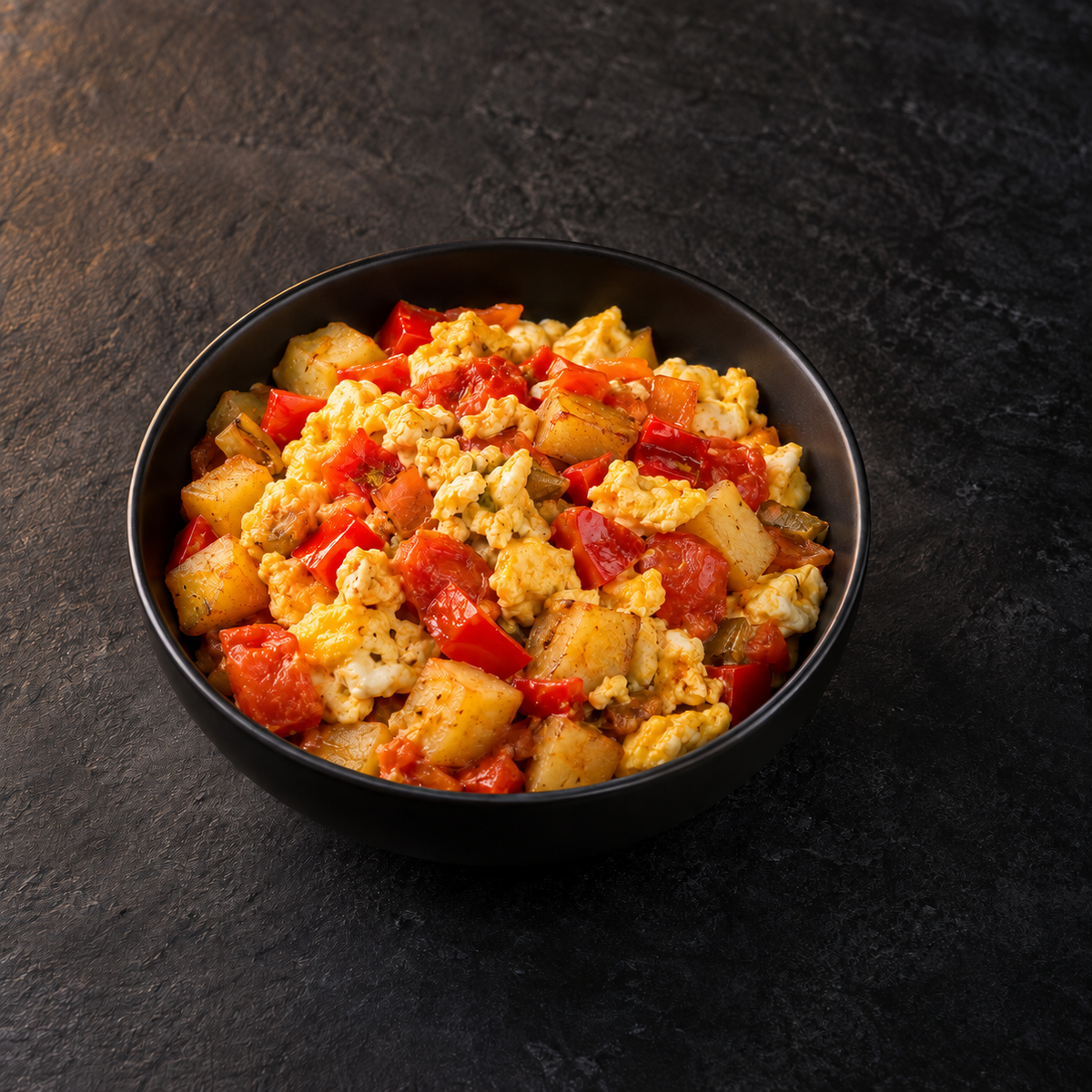 Egg Potato Veg Breakfast